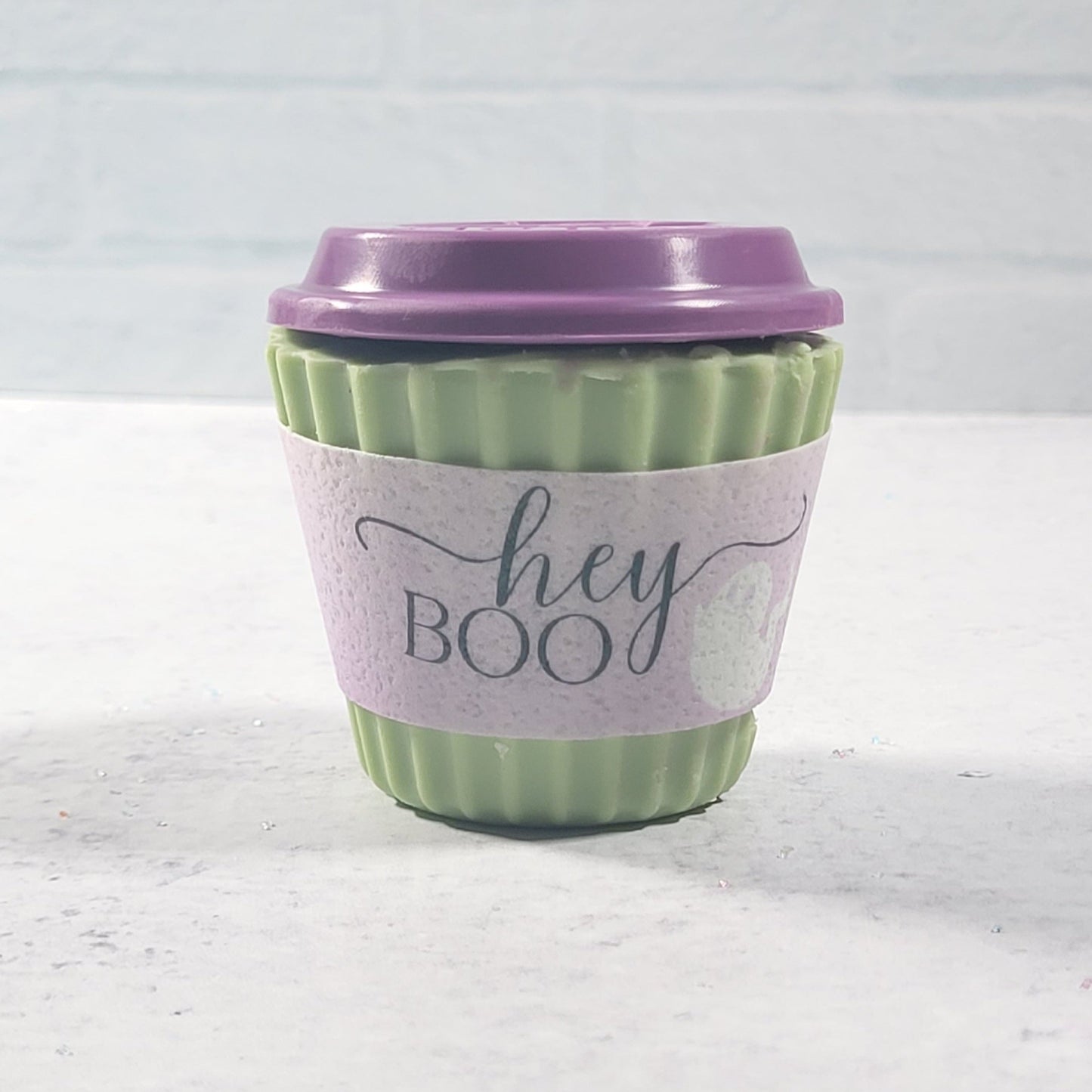 Halloween Cup Wrap - Hey Boo
