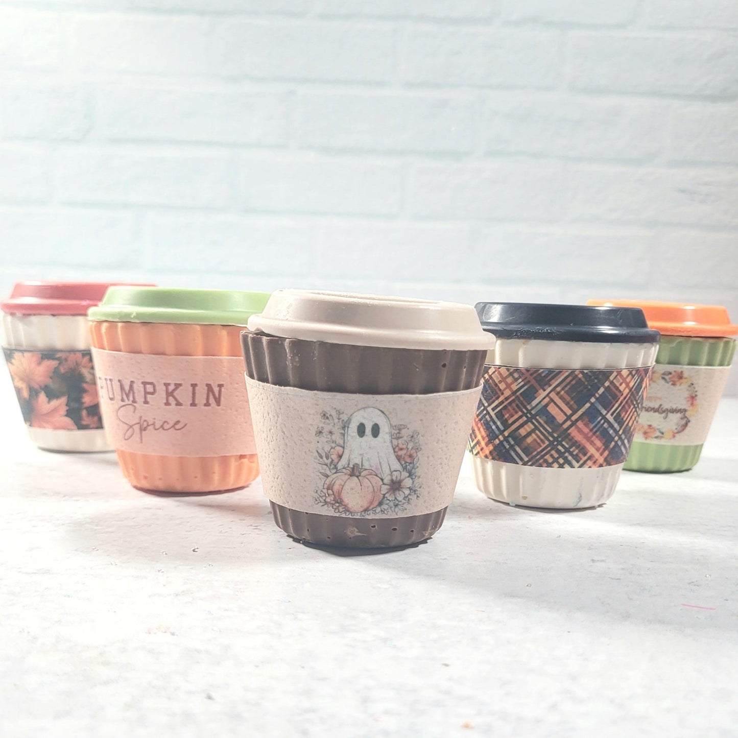 Coffee Cup Wraps - Fall - Assorted