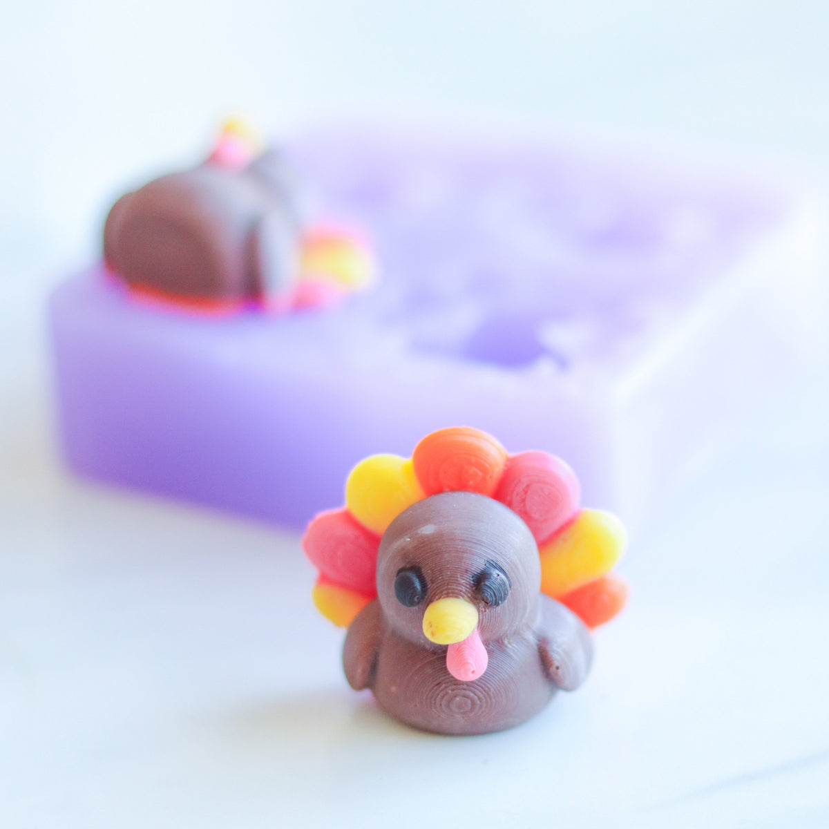The Cutest Little Turkey Silicone Mold