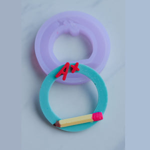 A+ and pencil Silicone Frame 2