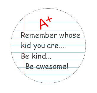 Back to School - Notebook Paper - Remember Whose Kid You Are