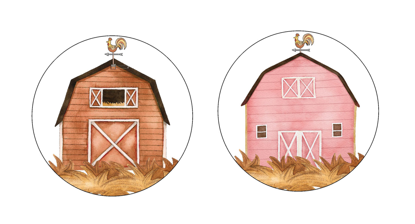Baby Barnyard Animal Edible Images - Barns