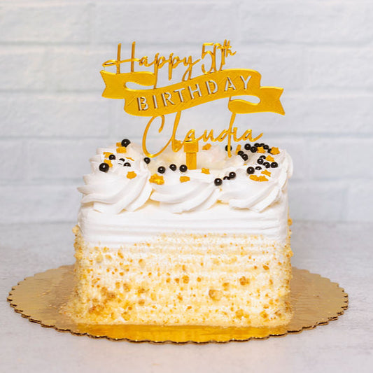 Happy Birthday Cake Topper - 3