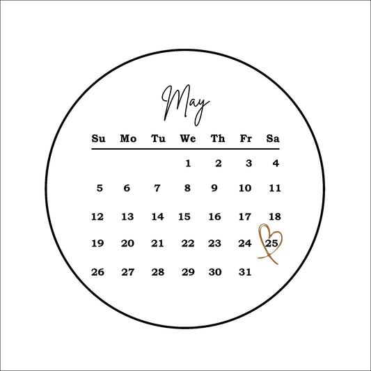 Image of May calendar