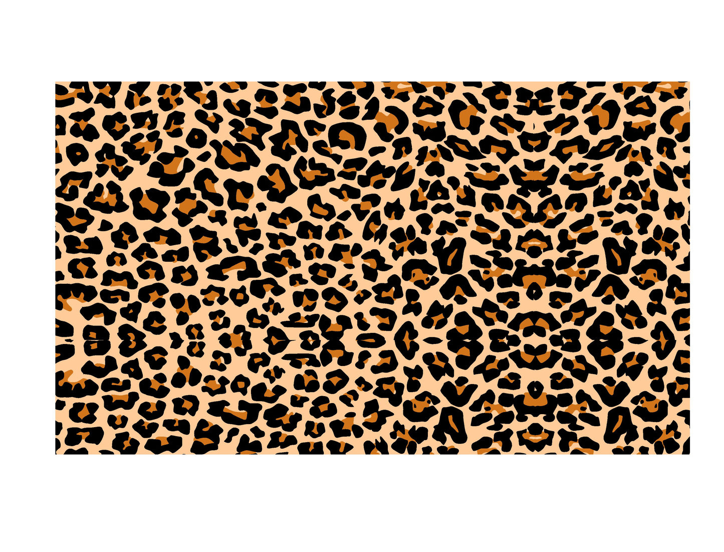 Cheetah Print Cake Strip 6"