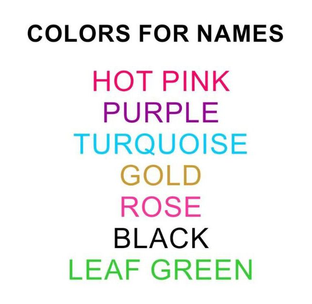 Drink Topper Colors