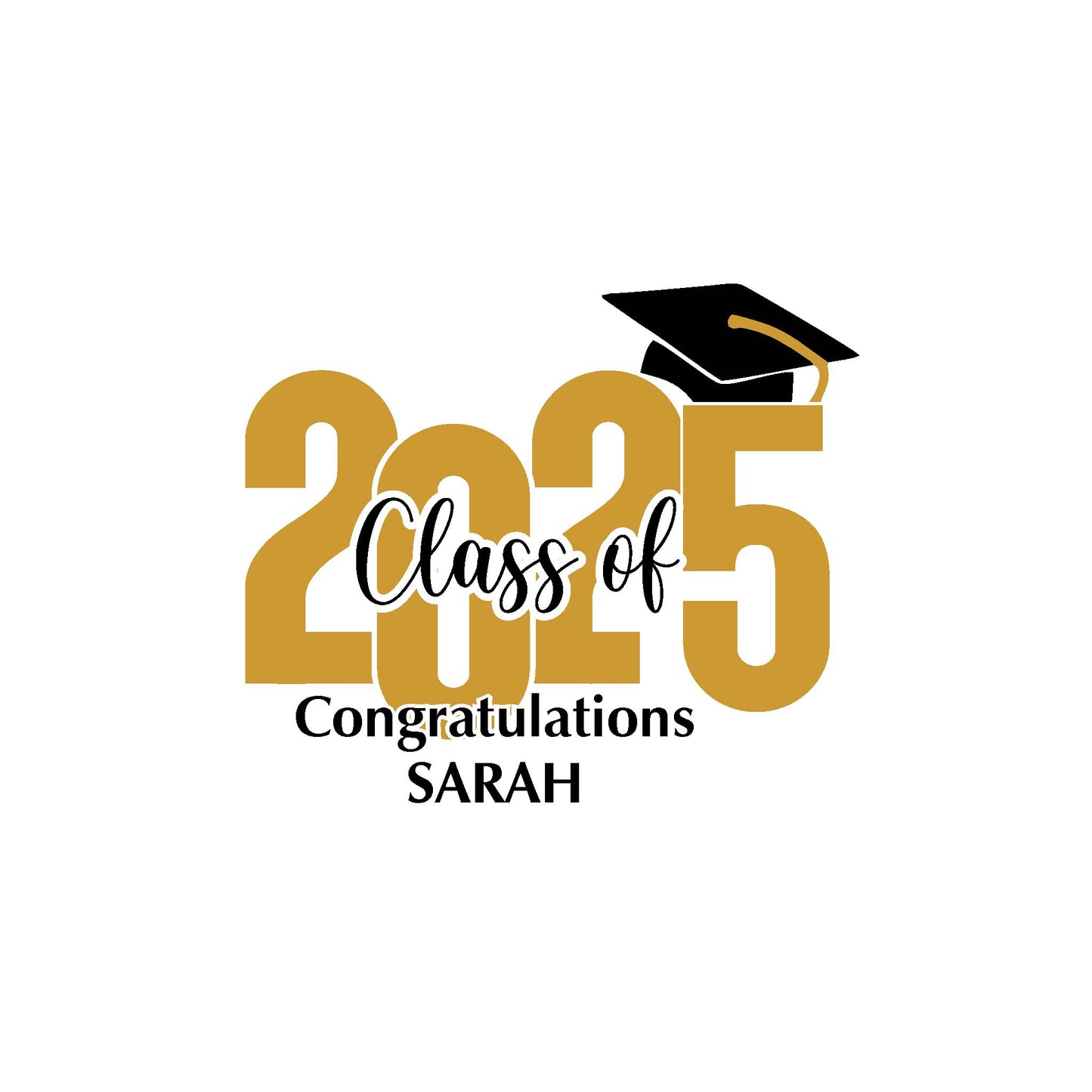 Class of 2025 Drink Topper - 3