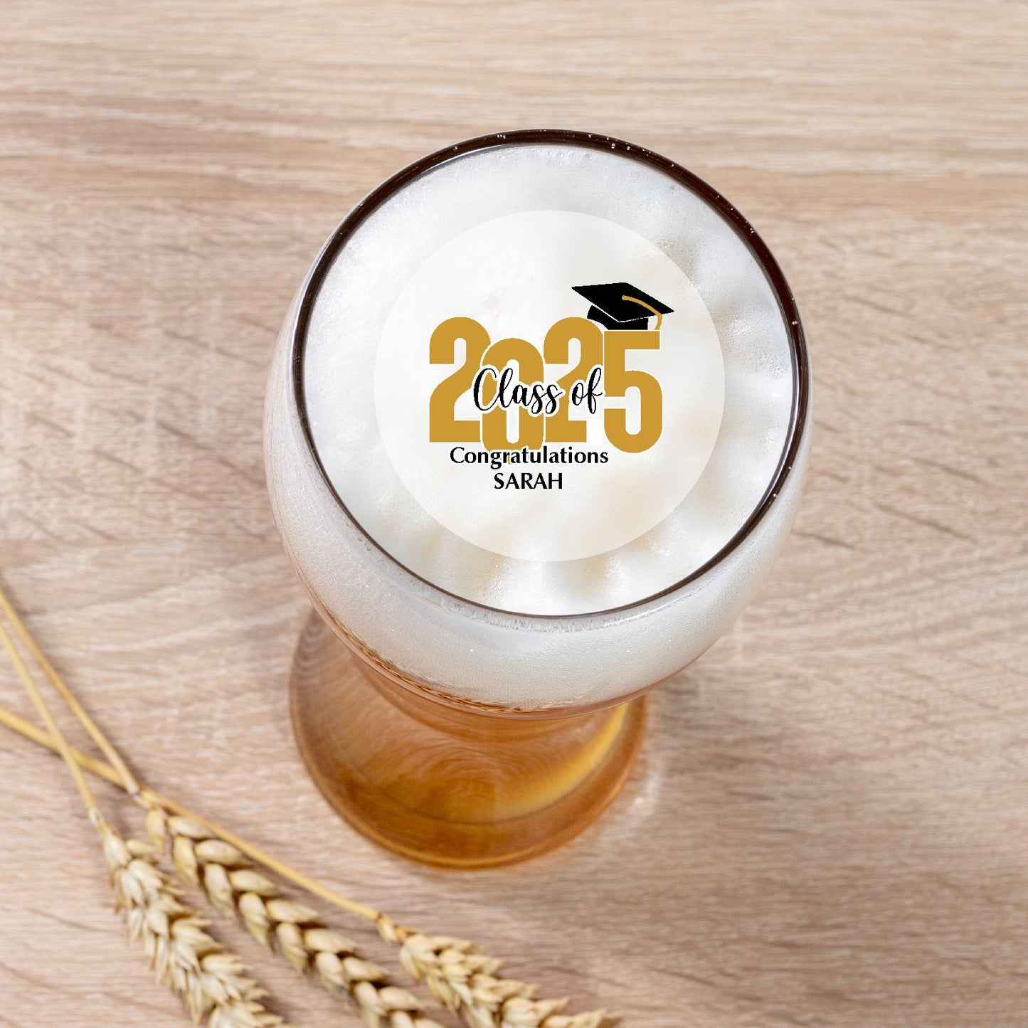 Class of 2025 Drink Topper - 2