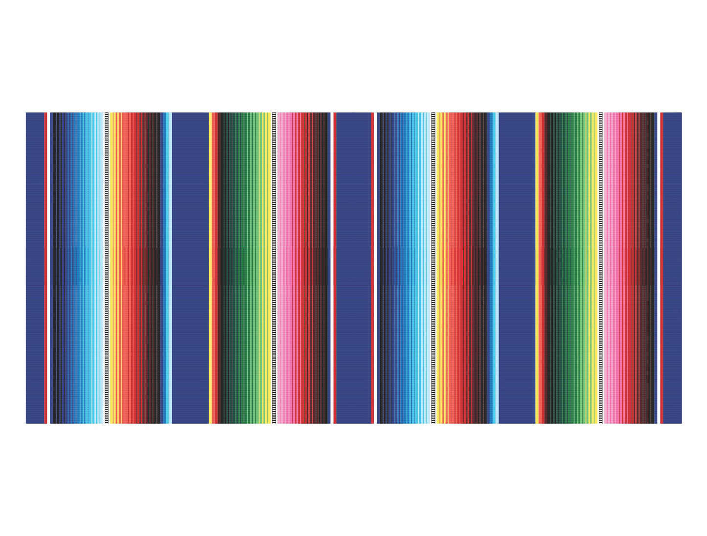 Fiesta Print Cake Strip - 6"