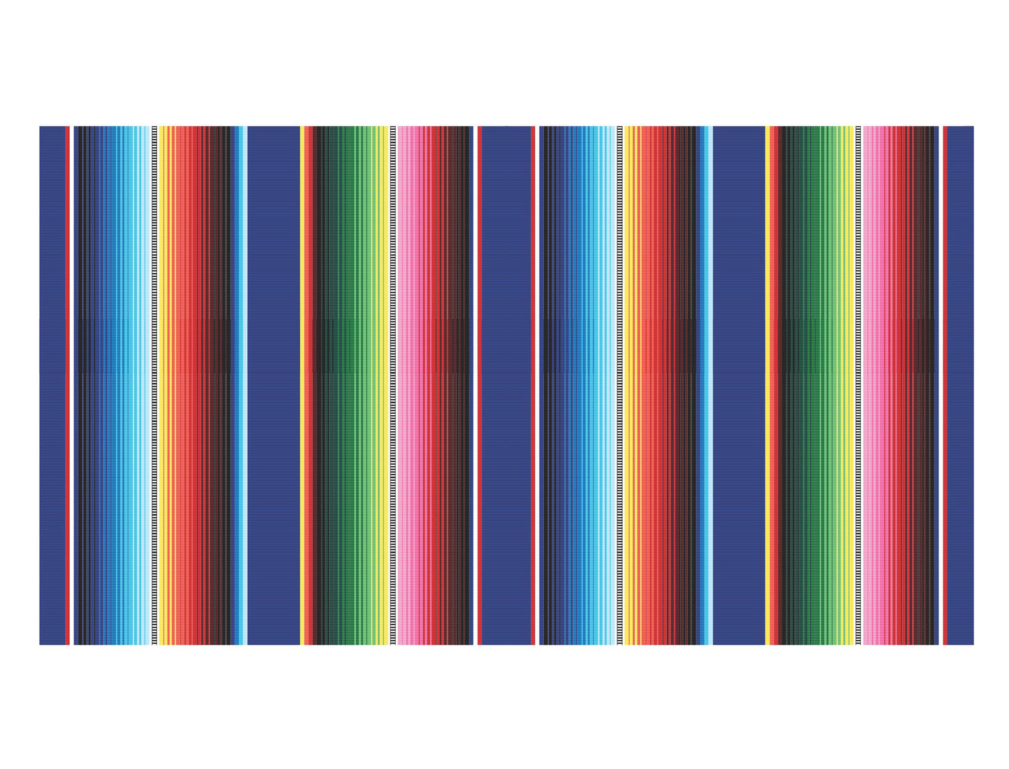 Fiesta Print Cake Strip - 5"