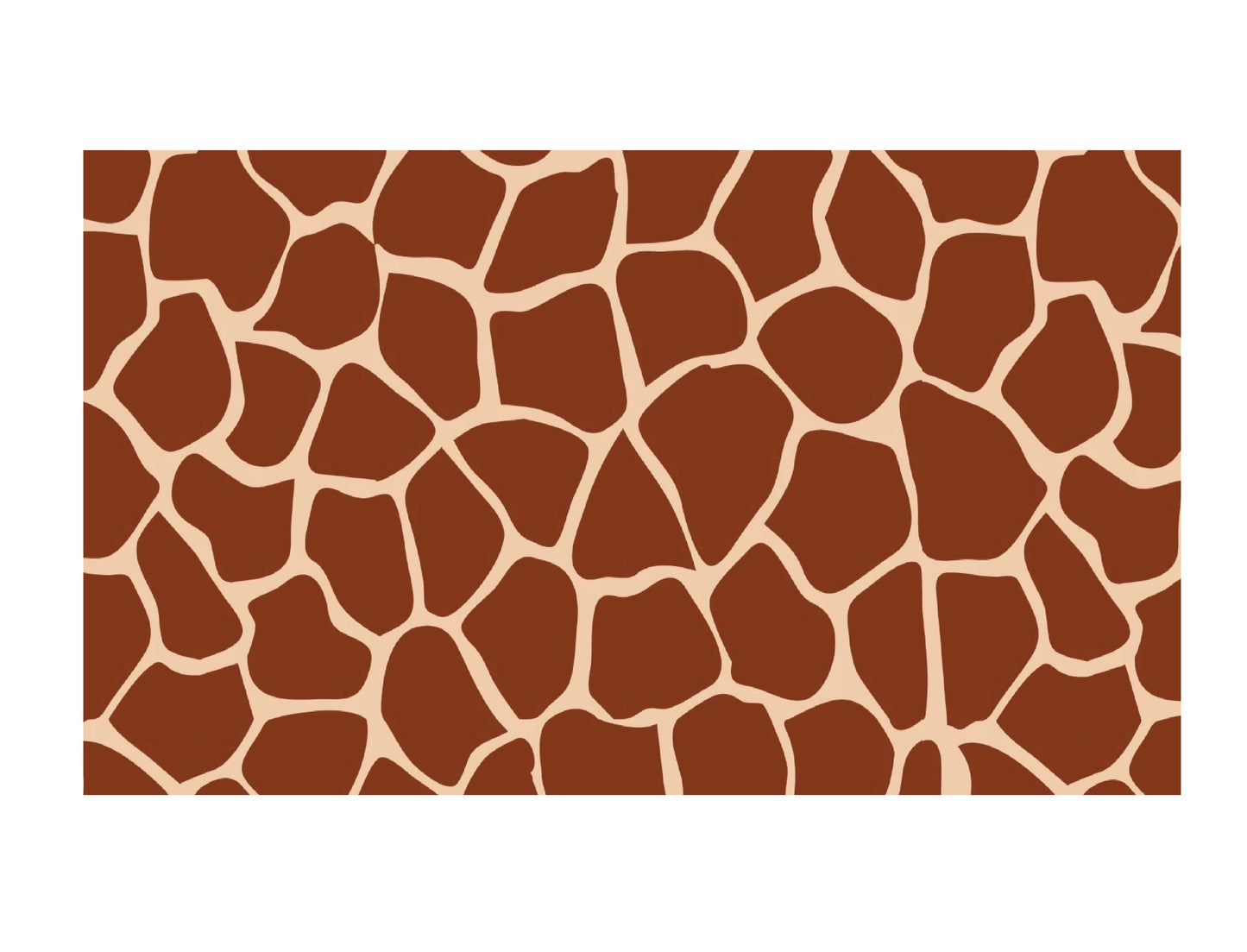 Giraffe Print Cake Strip 6"