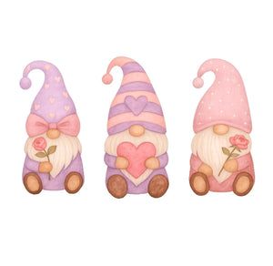Sprinkles & Sparkles Valentine Gnome Cupcake Toppers
