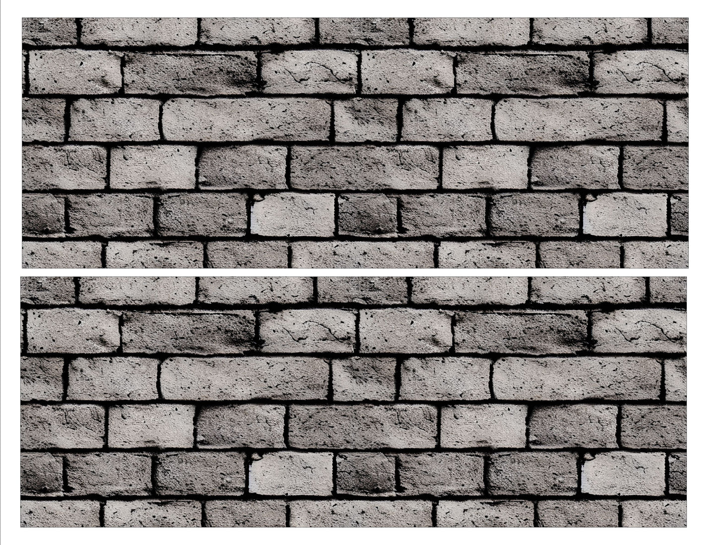 Grey Brick Cake Strip - 4"