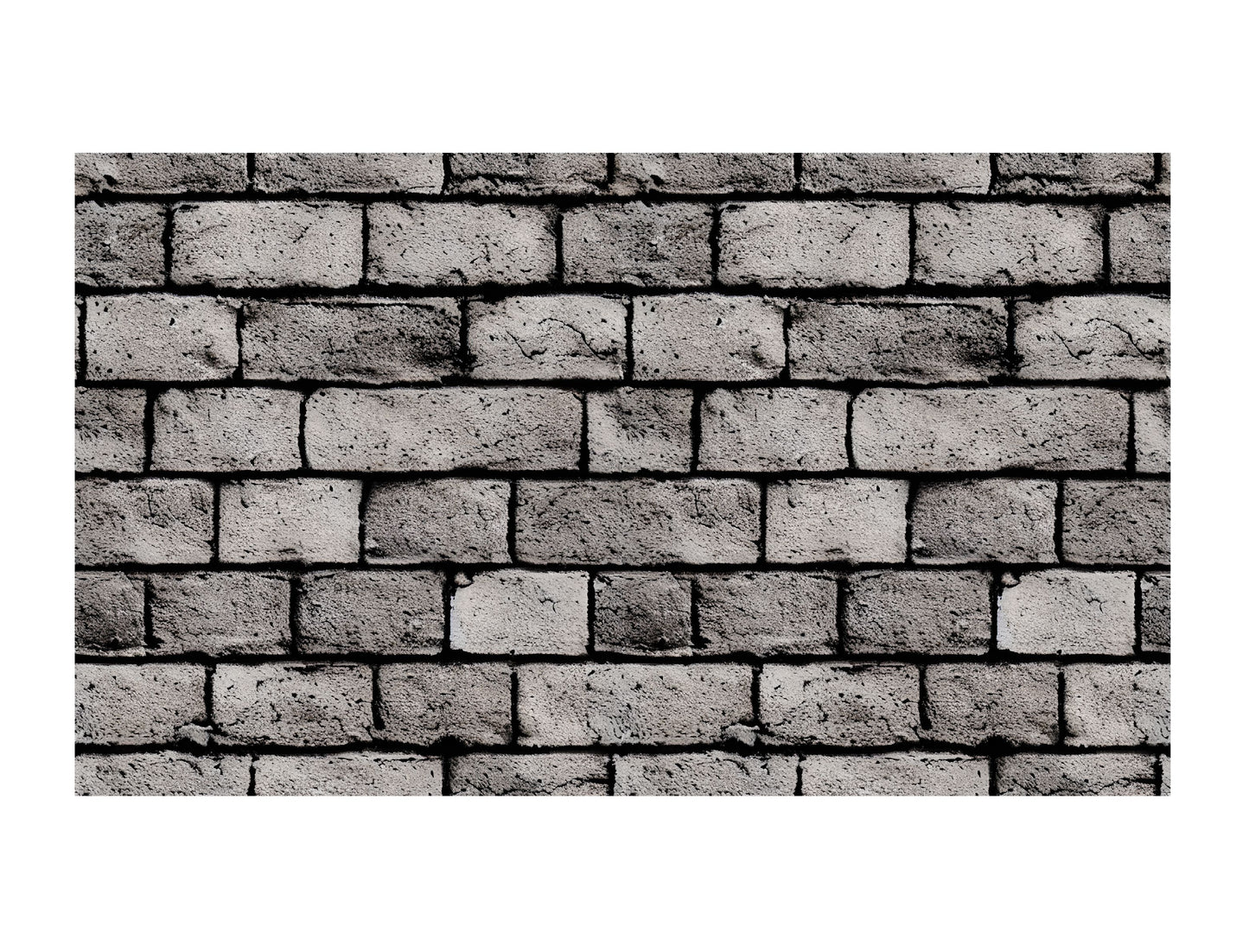 Grey Brick Cake Strip - 6"