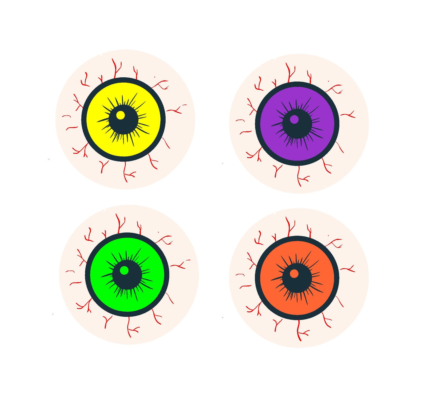 Halloween Edible Images - Eyeballs