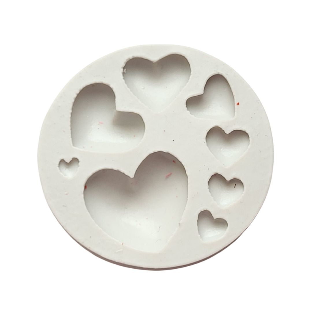 Hearts Silicone Mold - 2