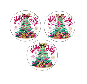 Holly Jolly Christmas Edible Images 1