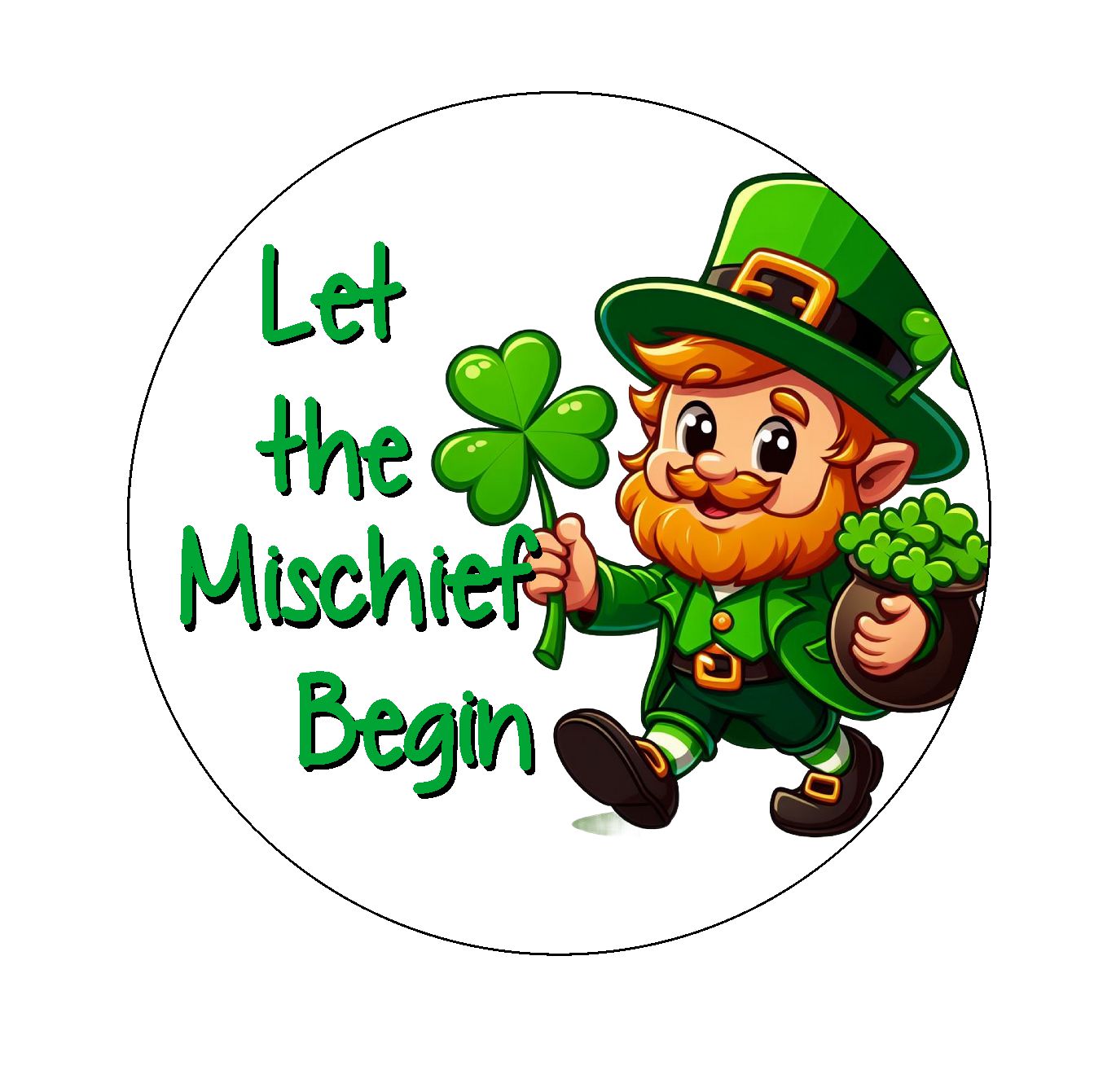 Irish Leprechauns Edible Images - Let the Mischief Begin