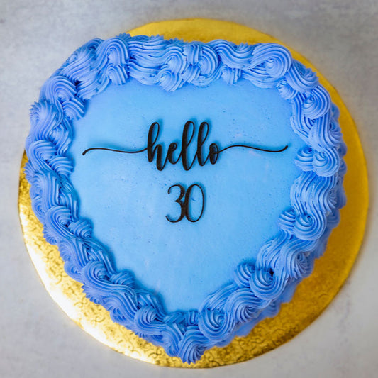 Hello Birthday Cake Charm - 1