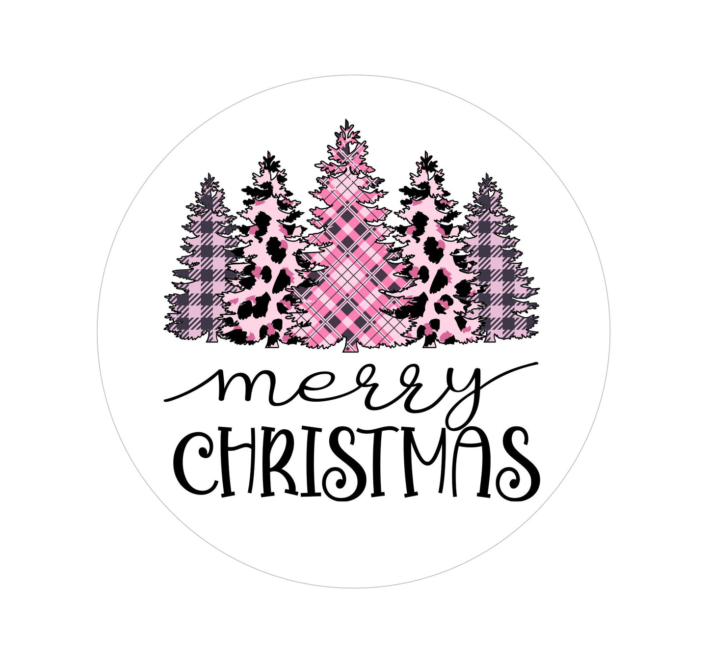 Pink Plaid Edible Images 2