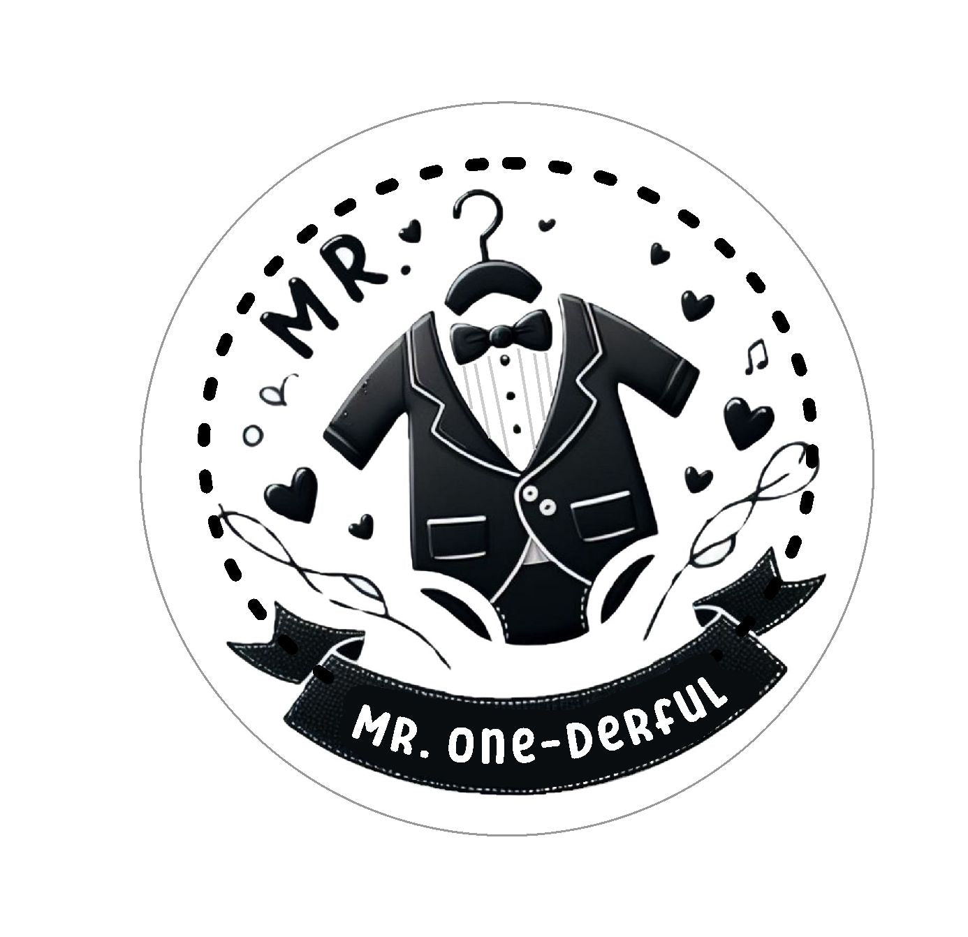 Mr. One-derful 1st Birthday Onsie