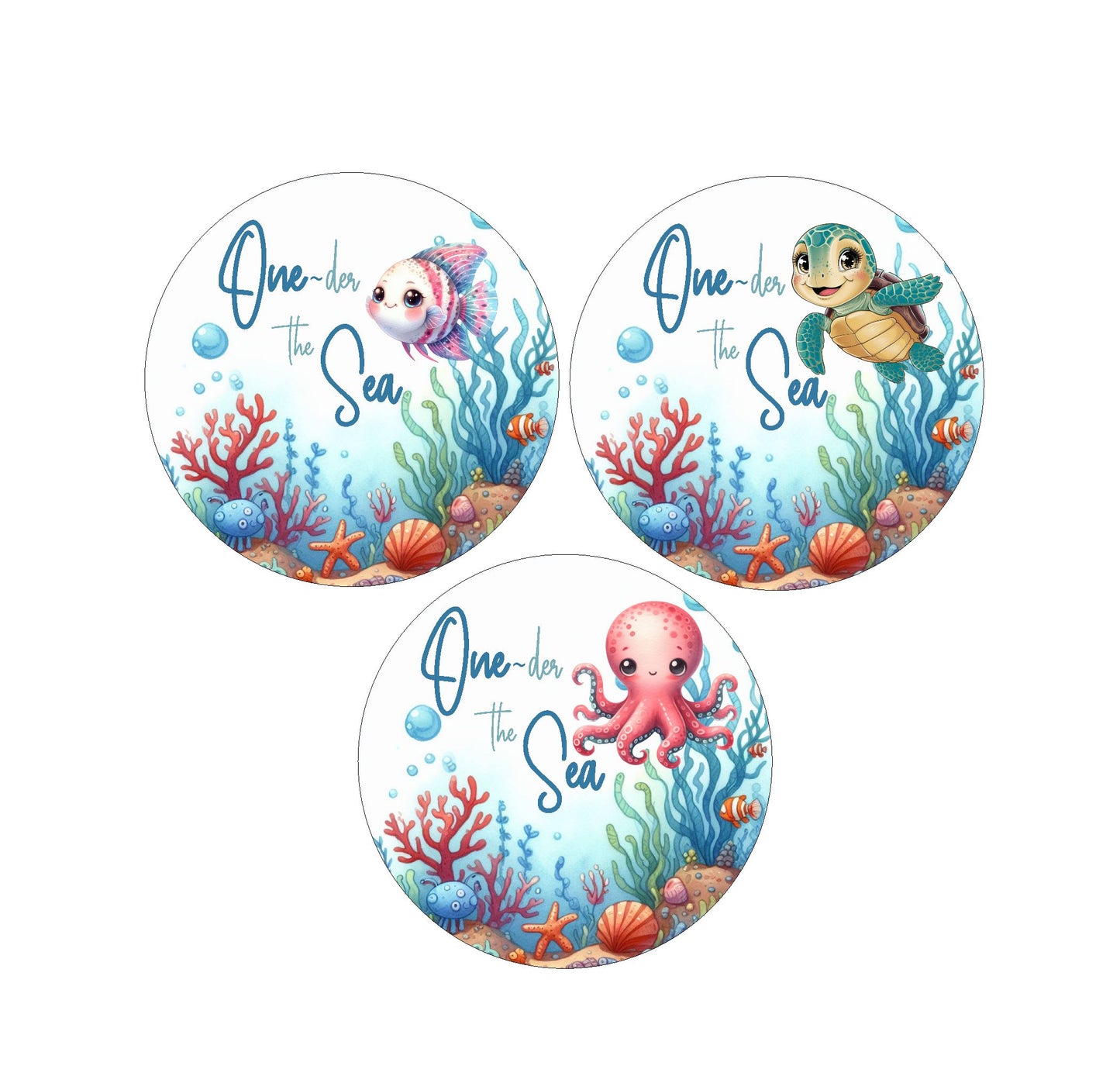 One-der the Sea Assorted