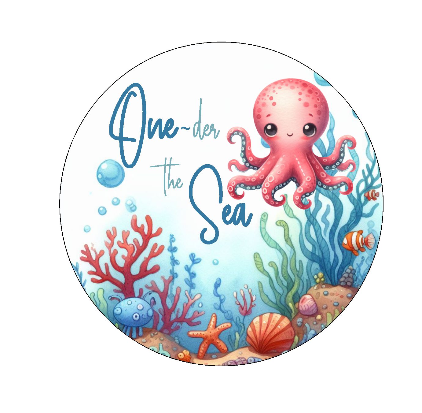 One-der the Sea Octopus