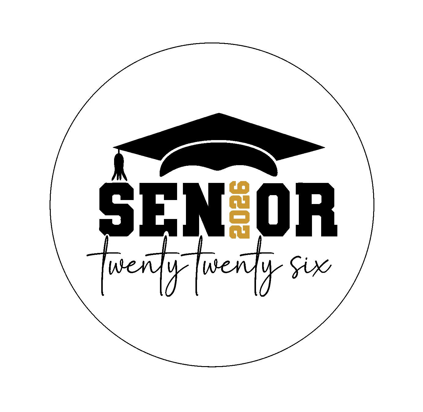 Senior 2026 Edible Image - 2