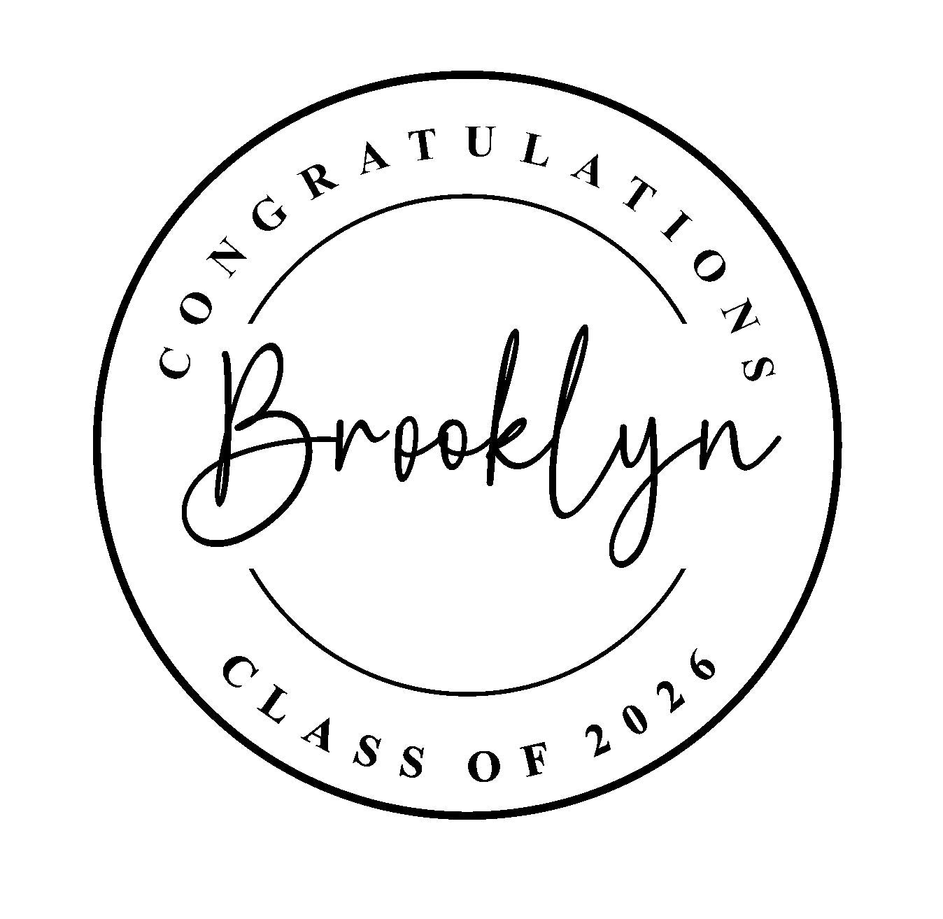 Graduation Edible Image 2026 - 1