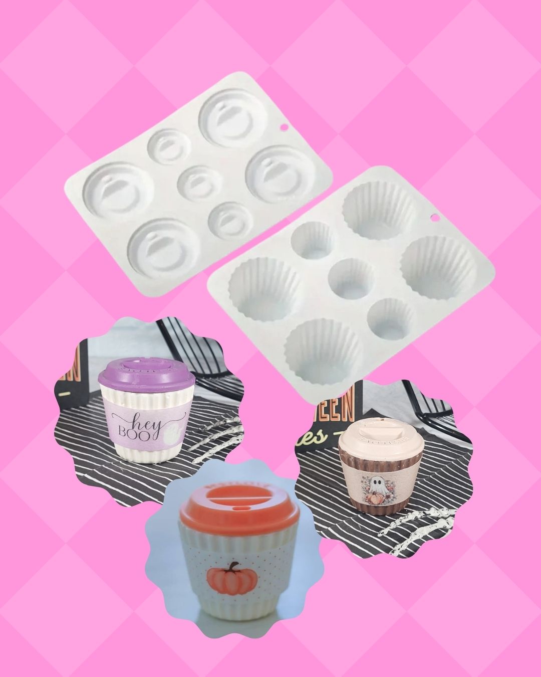 Silicone Coffee Cup Molds