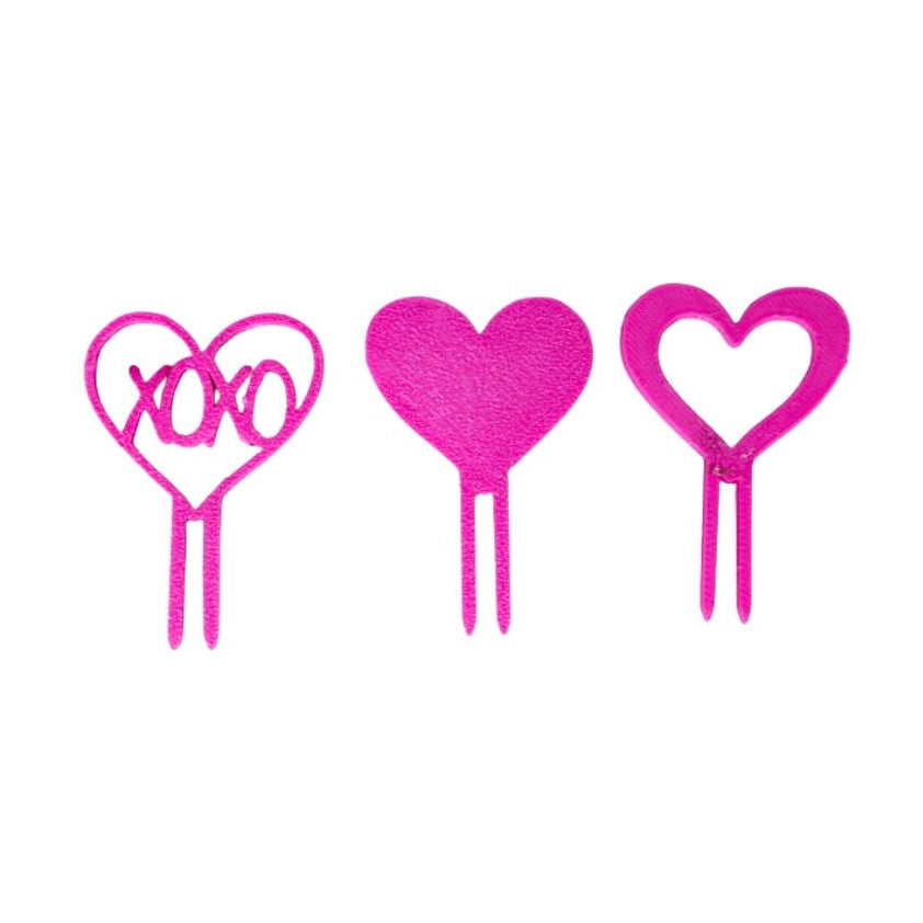 Chocolate Covered Strawberry Picks - Pink