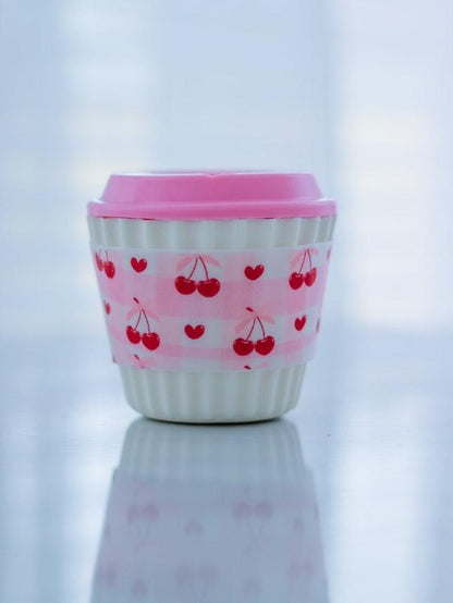 Coffee Cup Wrap - Cherries