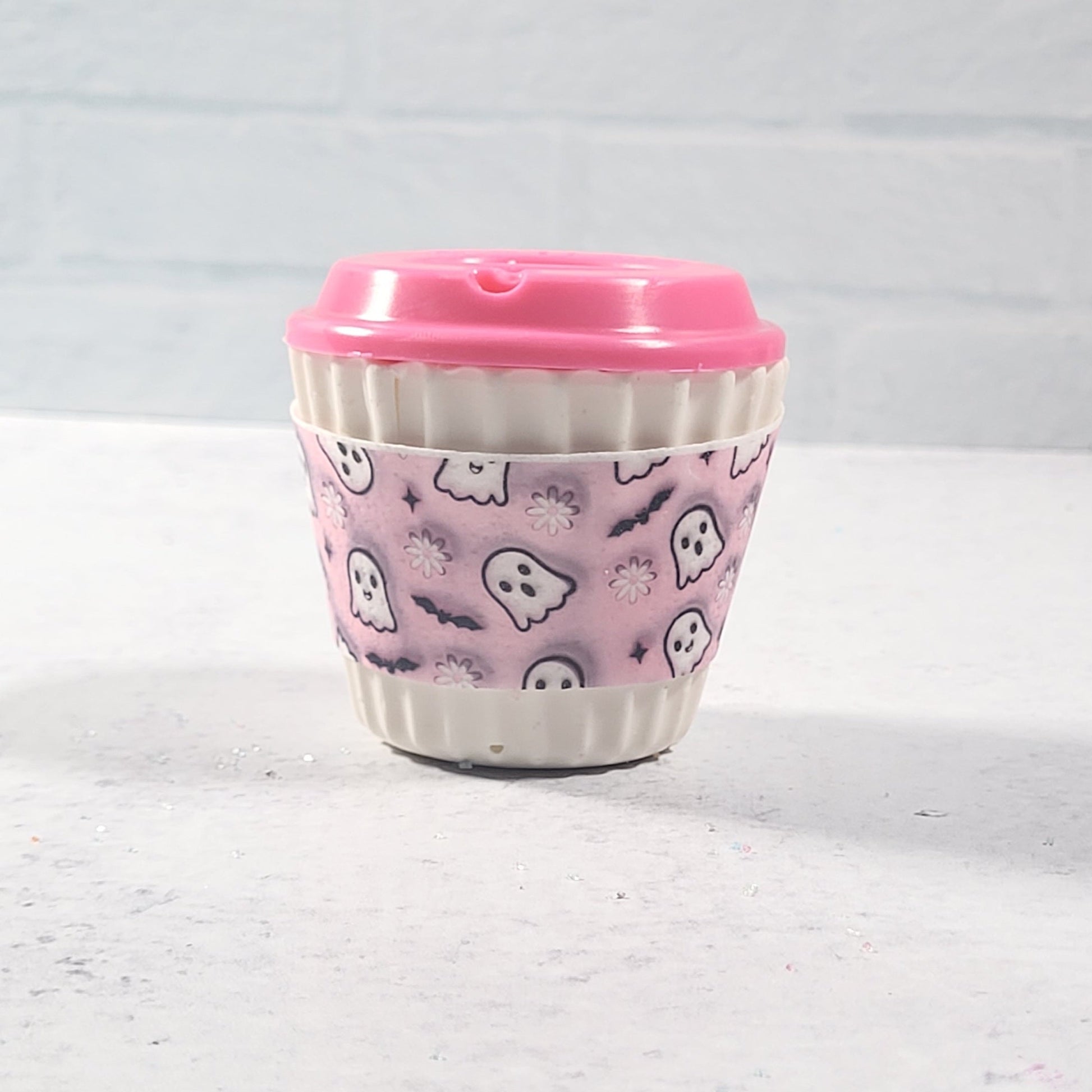 Halloween Cup Wrap - Ghost
