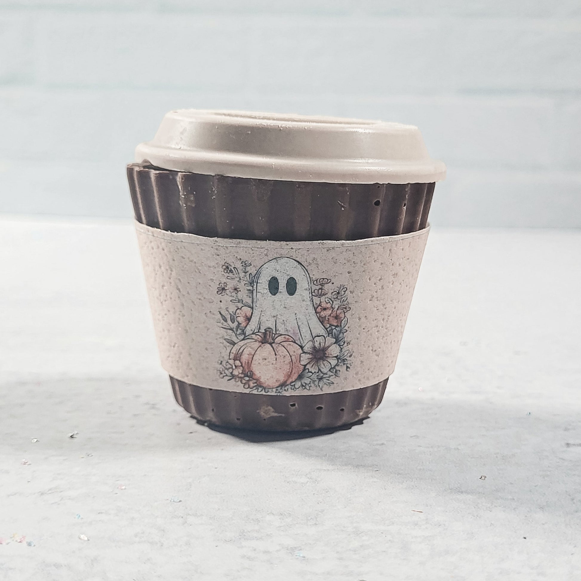 Halloween Cup Wrap - Harvest Ghost