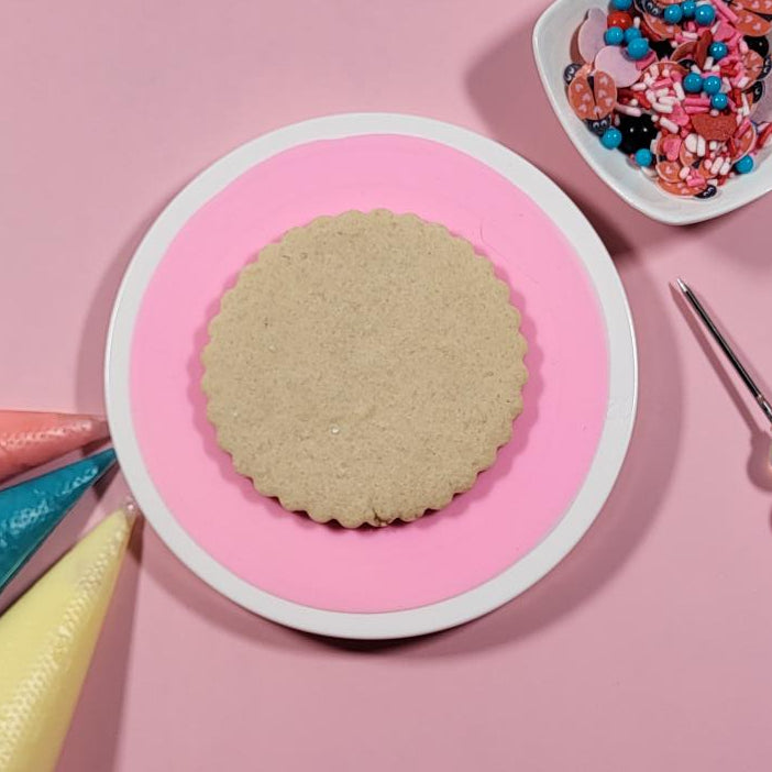 White Round Turntable - 3