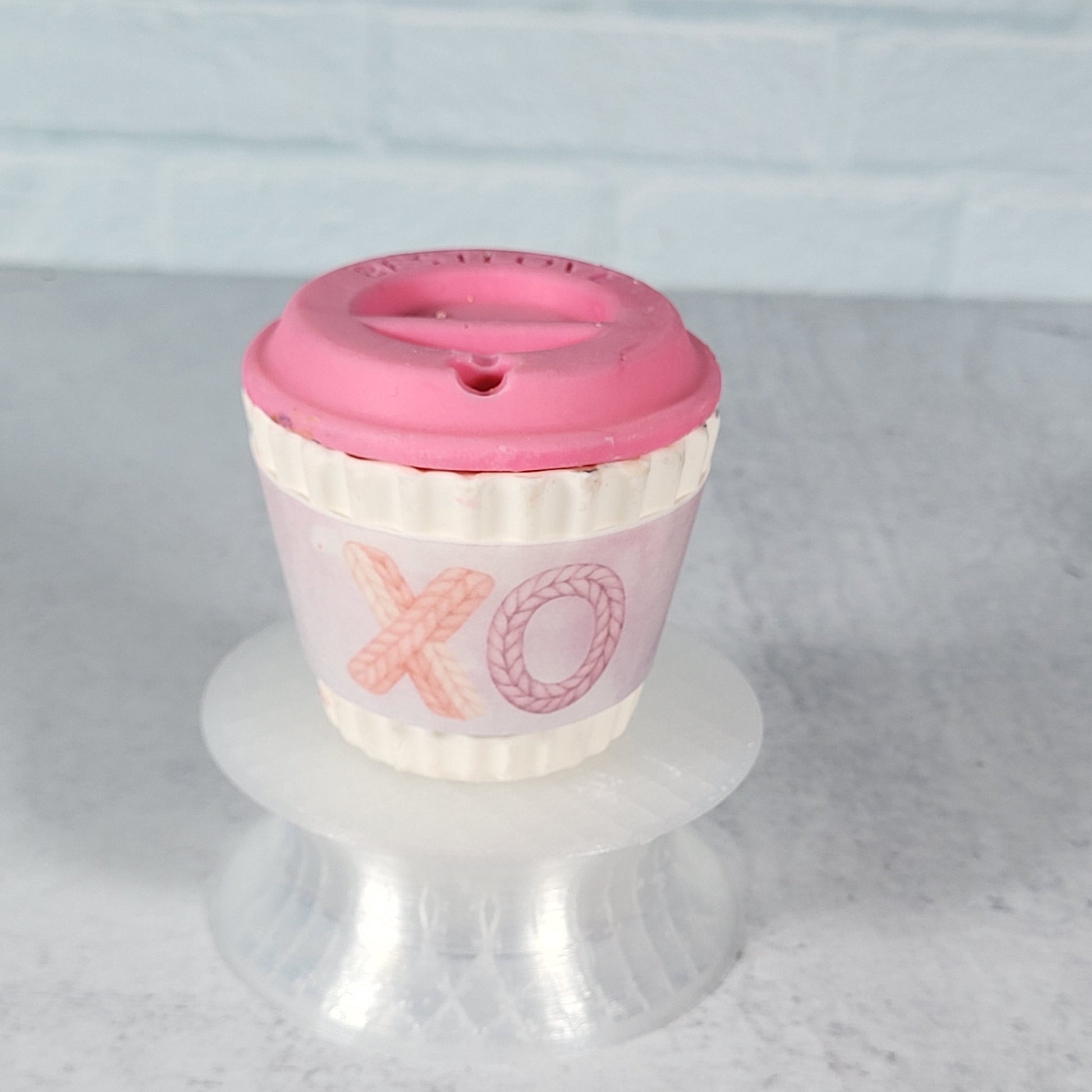 Valentines Day Cup Wraps XO