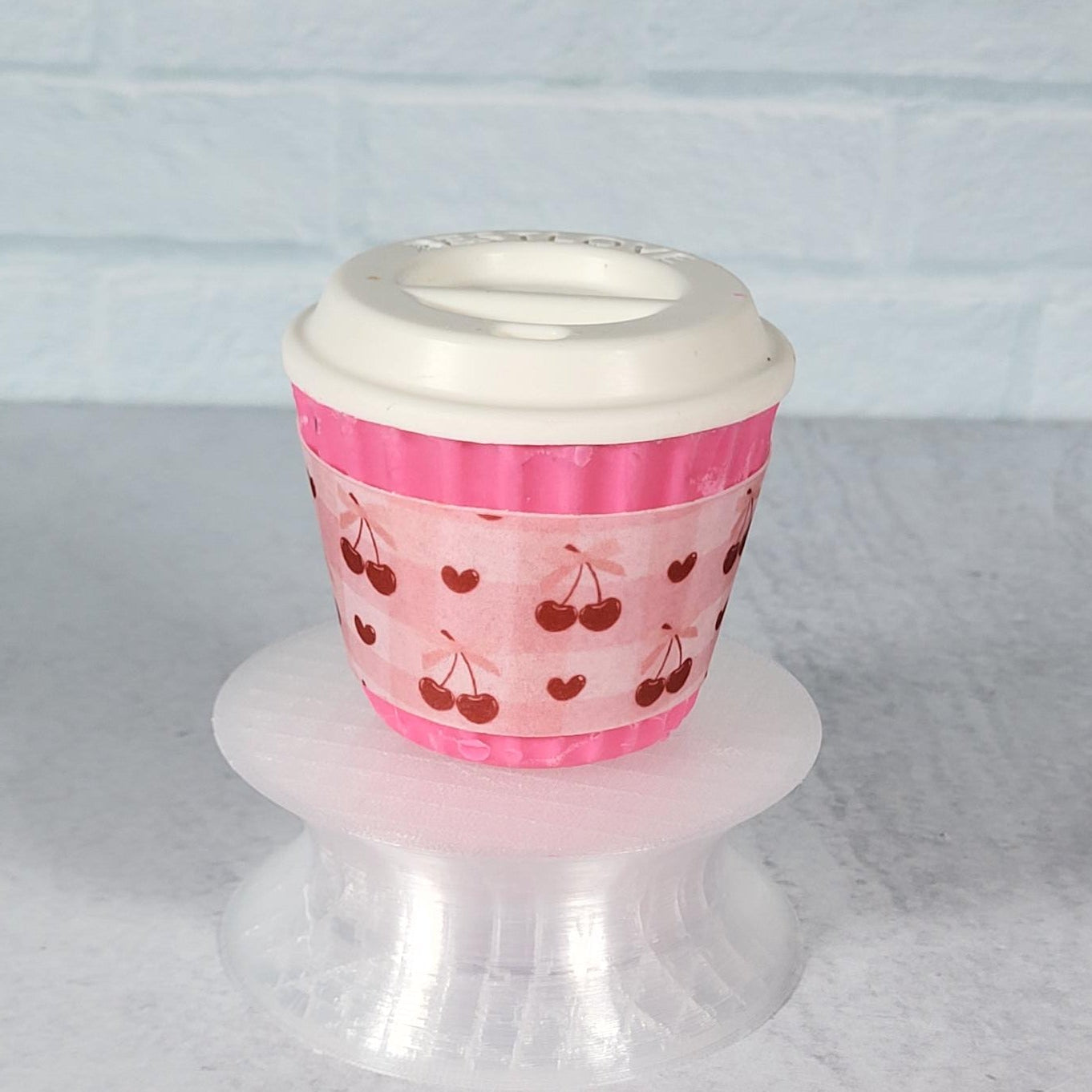 Valentines Day Cup Wraps Cherries