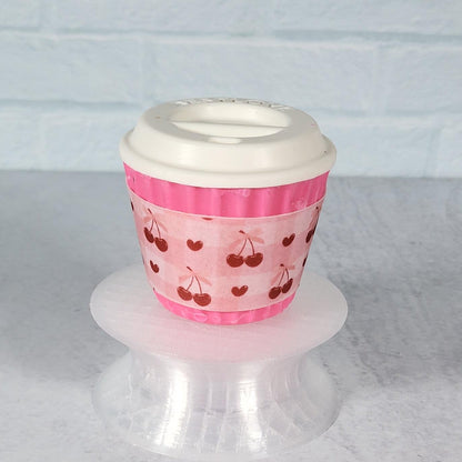 Valentines Day Cup Wraps Cherries
