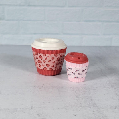Valentines Day Cup Wraps Large & Small