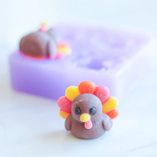 The Cutest Little Turkey Silicone Mold