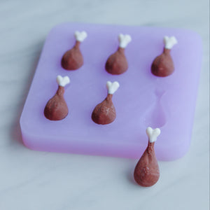Turkey Drumstick Silicone Mold 