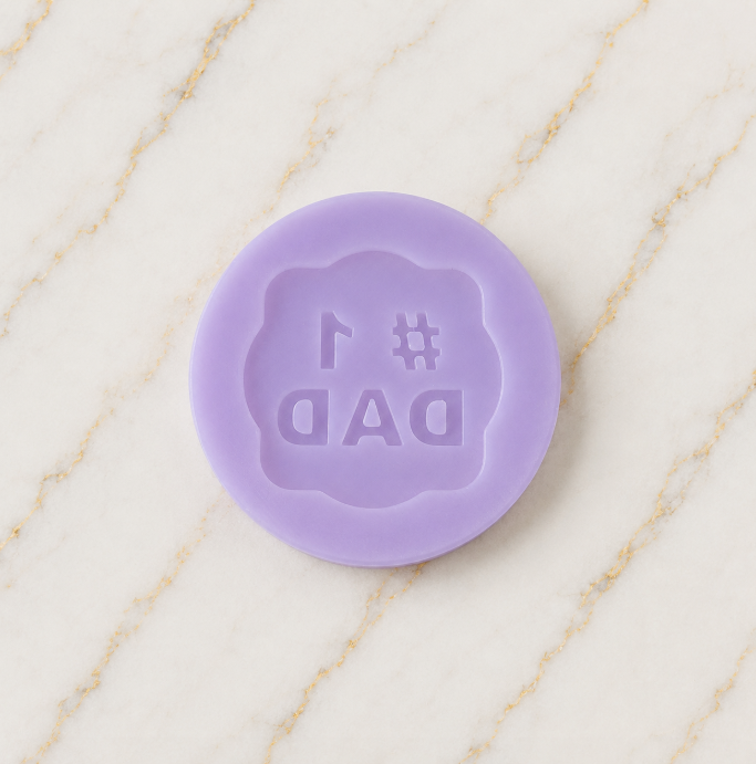 #1 Dad Silicone Mold 