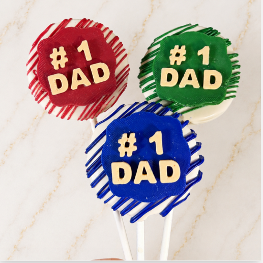 #1 Dad Silicone Mold 3