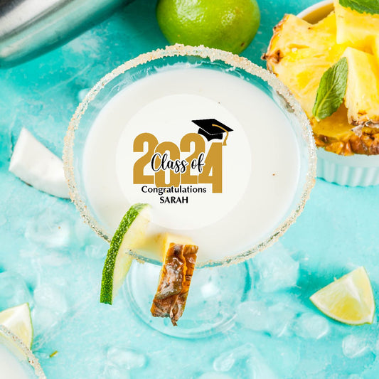 Graduation Drink Topper - Class of 2024