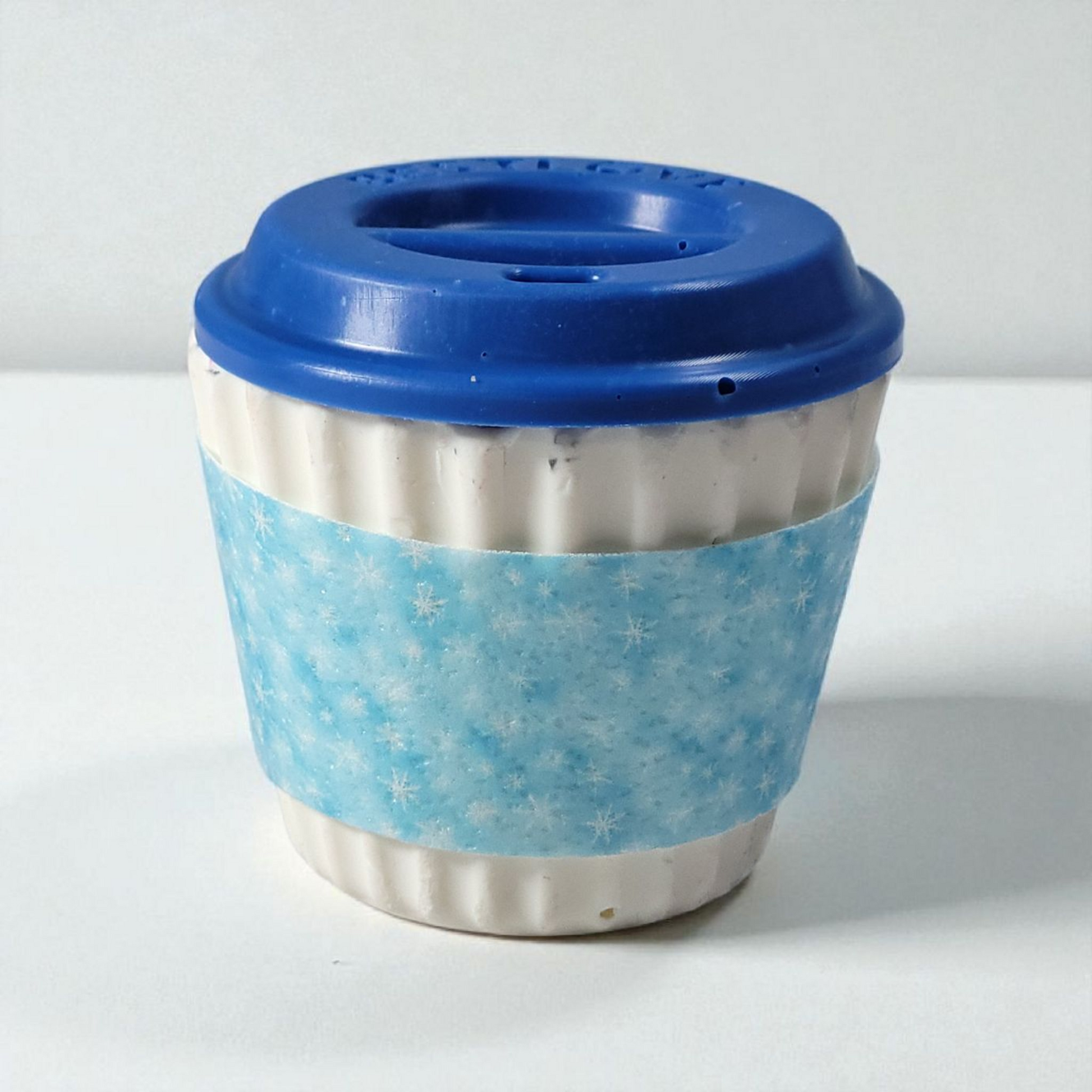 Christmas Coffee Cup Wrap - Let it Snow