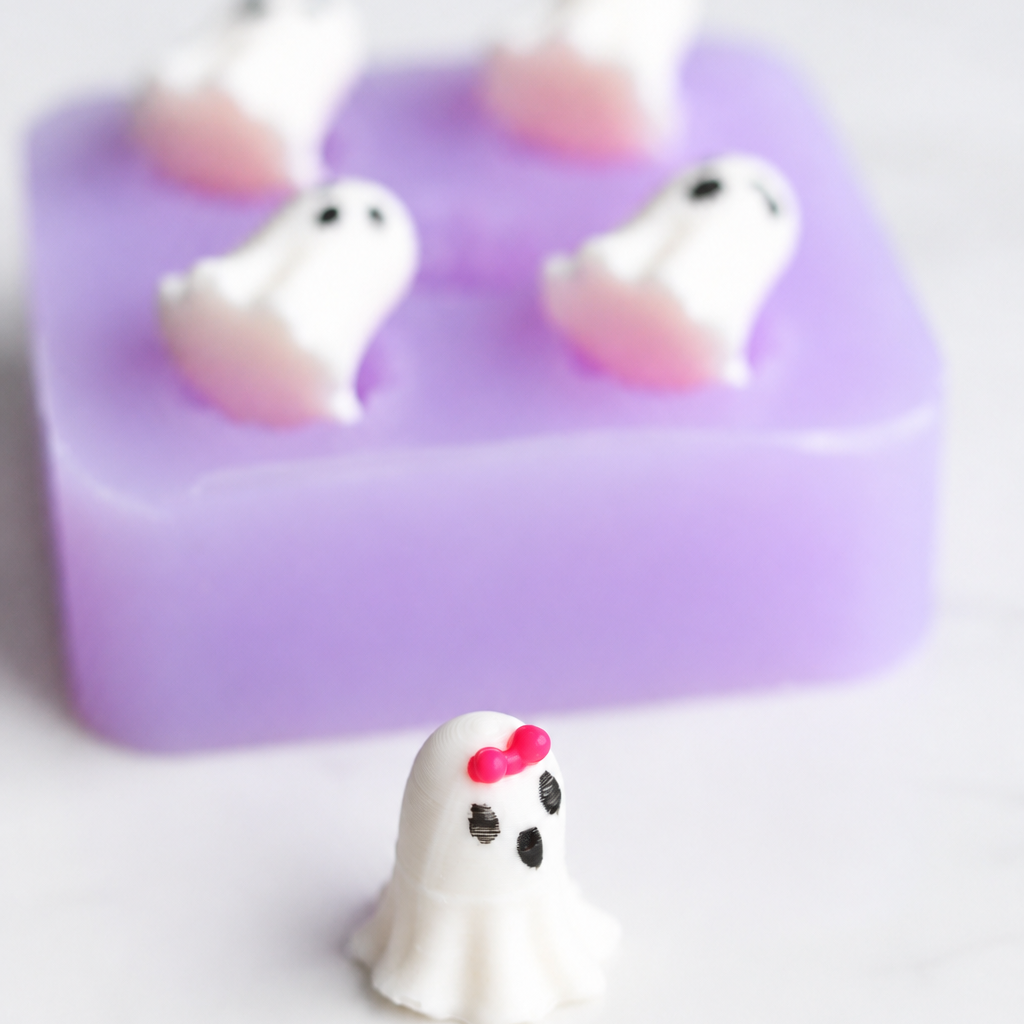 Mini 3D Ghost Silicone Mold 2