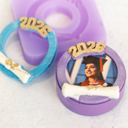 Graduation 2026 Silicone Mold 1