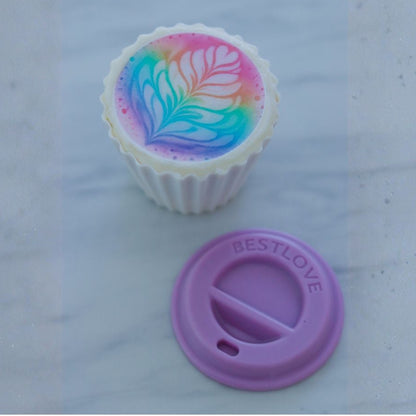 Rainbow Latte Art 1