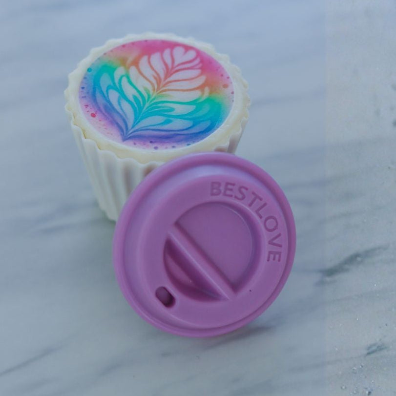 Rainbow Latte Art 2