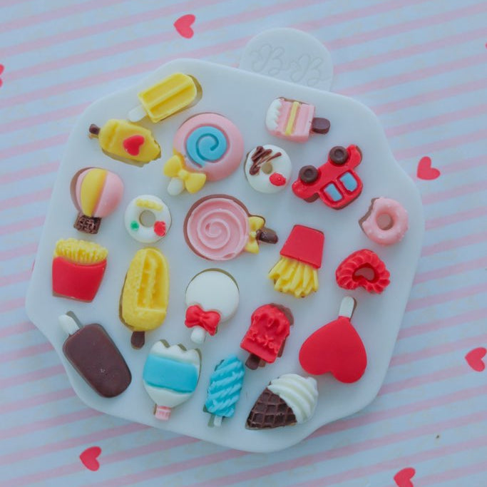 Foodie Favorites Silicone Mold